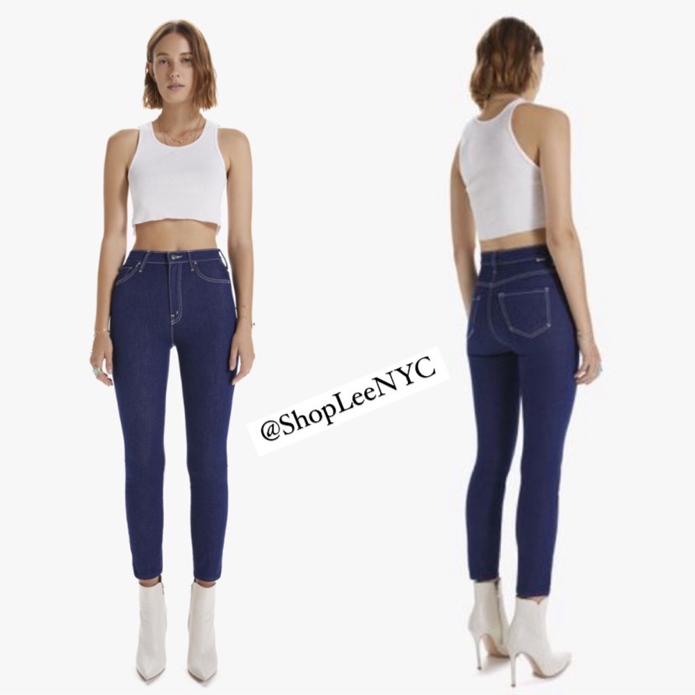 NWT MOTHER The Swooner Ankle Skinny Jeans
